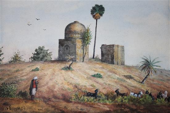 Henry Strachan Elton (1841-1934) Gumbaz ... Secunderabad